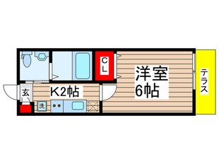 ハイツ凪の物件間取画像